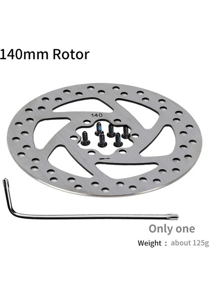 Yunjin Shop 140 Rotor Tek Stil Nutt Elektrikli Scooter Hidrolik Disk Fren Kapatma Hattı Tel, Hs1 Rotorlu, Sıfır 10X 11X Kugoo G1 E-Scooter Için (Yurt Dışından)