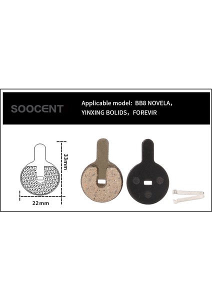 4 Çift Reçine Tarzı Bisiklet Fren Balataları Mtb Bisiklet Hidrolik Disk Fren Balataları Bb8 Kugoo G2 Pro Bisiklet Organik Reçine Fren Balataları Bisiklet Aksesuarları (Yurt Dışından)