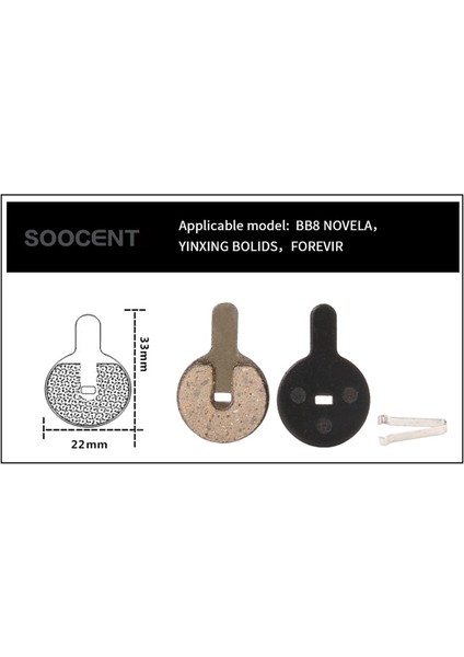 4 Çift Reçine Tarzı Bisiklet Fren Balataları Mtb Bisiklet Hidrolik Disk Fren Balataları Bb8 Kugoo G2 Pro Bisiklet Organik Reçine Fren Balataları Bisiklet Aksesuarları (Yurt Dışından)