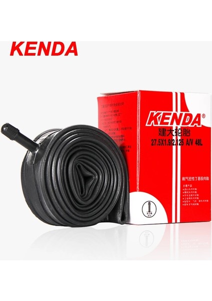 26X1.9-2.125-48L-AV Stili 2 Adet Kenda Bisiklet Iç Tüp Dağ Yol Bisikleti Lastiği Butil Kauçuk Bisiklet Tüpü Lastiği .c Presta Schrader Valf Tüpü (Yurt Dışından)