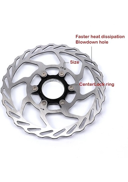 Yunjin Shop 140MMX2 Stili Nutt Rs6 Dağ Yol Bisikleti Fren Denter Kilidi Fren Balatası Hollow Isı Yayılımı Disk Fren Balataları Bisiklet Parçaları (Yurt Dışından) fırsatları