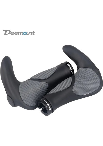 BGP-105GY Stili Deemount Comfy Bisiklet Sapları Tpr Kauçuk Entegre Mtb Bisiklet El Desteği Dağ Bisikleti Gidon Muhafazası Kılıf Şok Emme (Yurt Dışından)