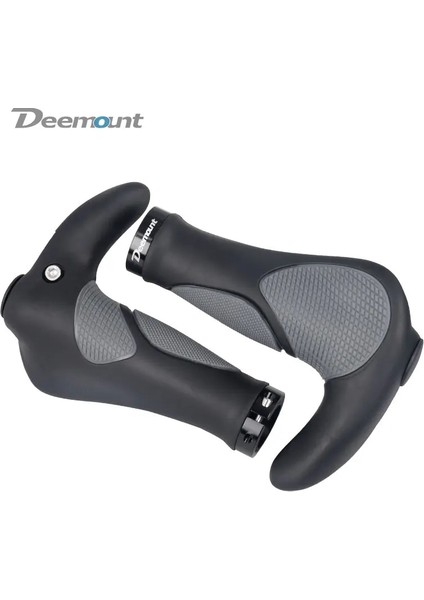 BGP-105GY Stili Deemount Comfy Bisiklet Sapları Tpr Kauçuk Entegre Mtb Bisiklet El Desteği Dağ Bisikleti Gidon Muhafazası Kılıf Şok Emme (Yurt Dışından)