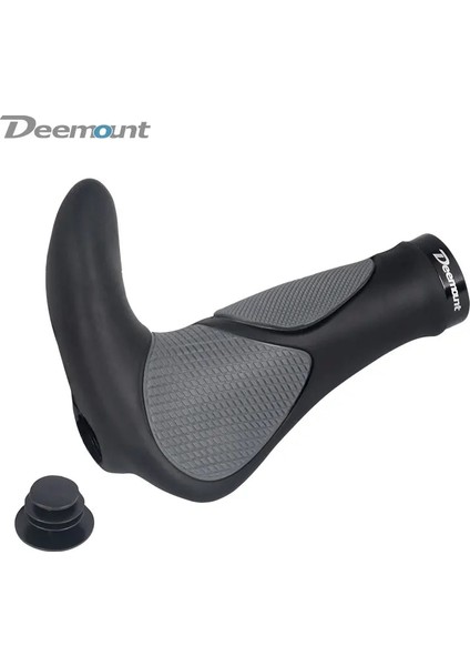 BGP-105GY Stili Deemount Comfy Bisiklet Sapları Tpr Kauçuk Entegre Mtb Bisiklet El Desteği Dağ Bisikleti Gidon Muhafazası Kılıf Şok Emme (Yurt Dışından)