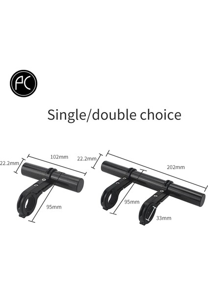 10CM Kırmızı ve Fiber Tarzı Pcycling Bisiklet Gidon Alaşım Karbon Fiber Genişletilmiş Braket Bisiklet Far Montaj Çubuğu Bilgisayar Tutucu Mtb Yol Bisikleti Desteği (Yurt Dışından)