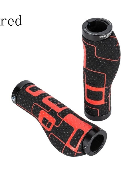Yunjin Shop Aa Kırmızı Stil Mtb Bisiklet Sapları Kaymaz Ergonomik Bisiklet Sapları Bisiklet Barı Uçları Gidon Kilitlenebilir Bisiklet Sapları Bisiklet Aksesuarları (Yurt Dışından)