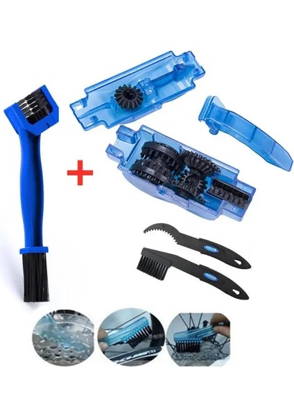 No.2 Tarzı Taşınabilir Bisiklet Zinciri Temizleyici Dağ Bisikleti Fırçaları Scrubber Yıkama Aracı Meslek Bisiklet Temizleme Kiti Bisiklet Aksesuarları (Yurt Dışından) fiyatları