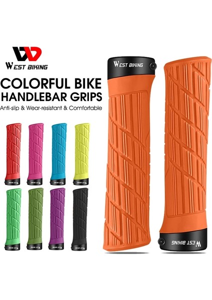 061 Mavi Stil Silikon Dağ Bisikleti Sapları Mtb Manşetleri Bisiklet Kolu Kolları Gidon Sapları Bar Bmx Direksiyon Kavrama Tekerlek Uçları Gidon Fişi (Yurt Dışından) indirimleri