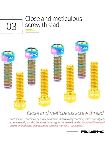 M6X16MM Titanyum Stili Rısk M6 ** 20MM Titanyum Alaşımlı Cıvata Disk Fren Kaliper Kelepçesi Mtb Bisiklet Bisiklet Vida Krank Kilit Cıvataları Yol Için (Yurt Dışından)