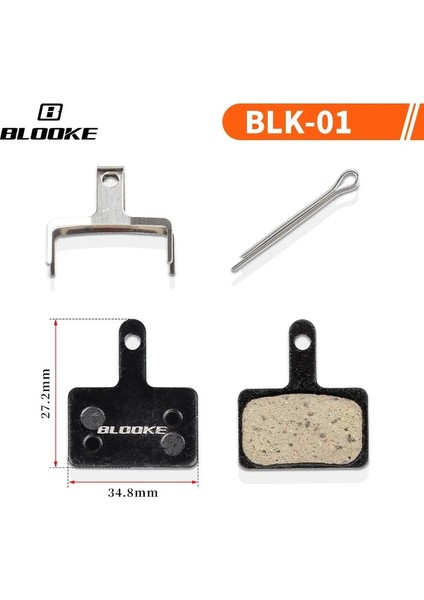 Fren Balatası Bir Çift Tarzı Nutt Mtb Bisiklet Alaşımlı Mekanik Disk Fren Ikili Kaliperler Rotor Seti Bmx Scooter Ön Arka Dağ Bisikleti Parçaları (Yurt Dışından)