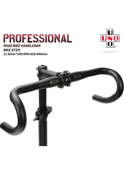 31.8X380MM Gümüş Stil Uno Yarış Gidonu Alüminyum Yol Bisikleti Gidonu Yol Bicycl Drop Bar mm Bisiklet Direksiyon Simidi (Yurt Dışından) fiyatları