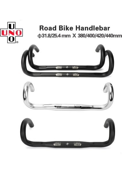 31.8X380MM Gümüş Stil Uno Yarış Gidonu Alüminyum Yol Bisikleti Gidonu Yol Bicycl Drop Bar mm Bisiklet Direksiyon Simidi (Yurt Dışından) indirimleri