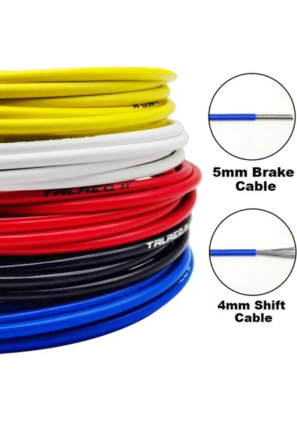 Siyah Değişen 4mm Stili 3 Metre Bisiklet Fren Vites Değiştirme Kablosu Konut Bisiklet Fren Kablosu Hattı Mtb Yol Bisikleti Için Bisiklet Attırıcı Hattı (Yurt Dışından) fiyatları