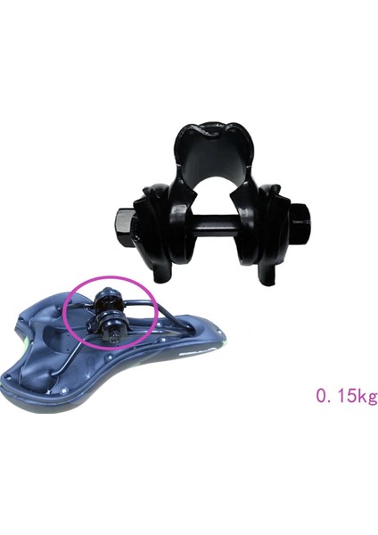 Kelepçe Sadece Stil Süspansiyon Sönümleme Koltuk Tüpü E-Bisiklet Seatpost Katlanır Bisiklet Alüminyum Alaşımlı Eyer Direği (Yurt Dışından)