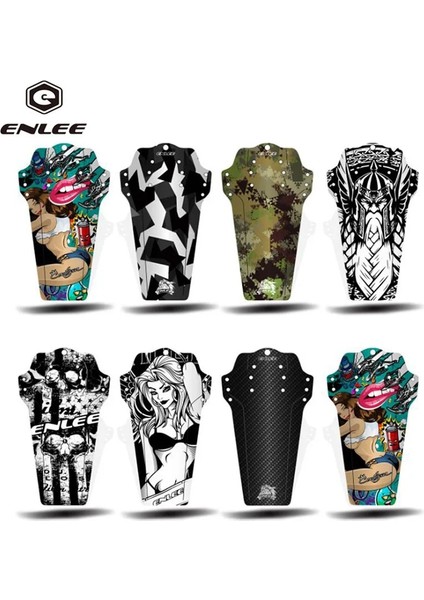 XQ221 Yükseltme Stili Enlee Bisiklet Çamurlukları Karbon Fiber Renkli Önarka Lastik Tekerlek Evrensel Çamurluk Mtb Yol Bisikleti Kanatları Çamurluklar Bisiklete Binme (Yurt Dışından) indirimleri