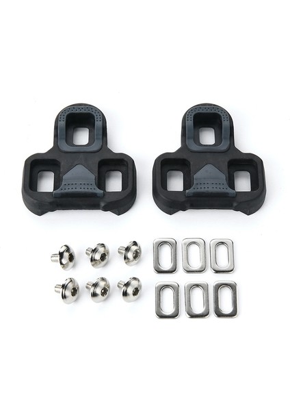 Set H Style Rrskit Bisiklet Pedalı Kramponlar Yol Bisikleti Kendinden Kilitli Plaka Keo Ultra Hafif Bisiklet Pedal Ayakkabıları Kelepçe Yüzer Bisiklet Aksesuarları (Yurt Dışından) fiyatları