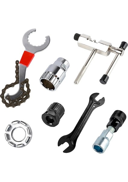 5 Adet Set Stili Bisiklet Araçları Kiti Krank Çektirme Zincir Bölücü Kesici Kırıcı Volan Sökücü Bisiklet Tekerlek Göbeği Konuştu Anahtarı Mtb Onarım Aksesuarları (Yurt Dışından) fiyatları