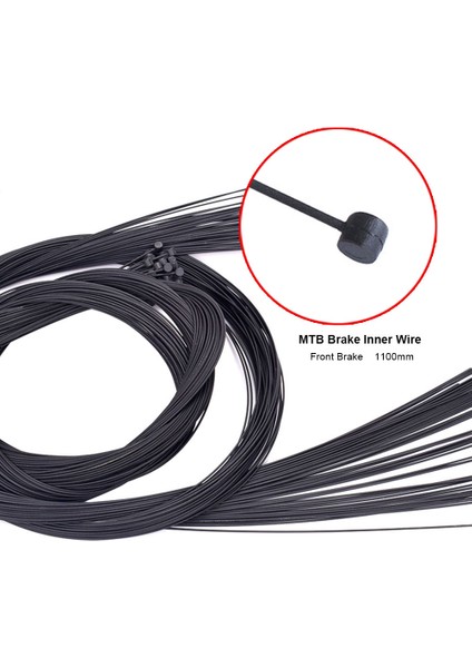 Yunjin Shop Mtb Ön Fren Hattı Stili Oated Vites Bisiklet Kablosu Mtb Yol Ön Arka Bisiklet Fren Hattı Attırıcı Hattı Çekirdek Tel Halat Bisiklet Aksesuarları (Yurt Dışından)