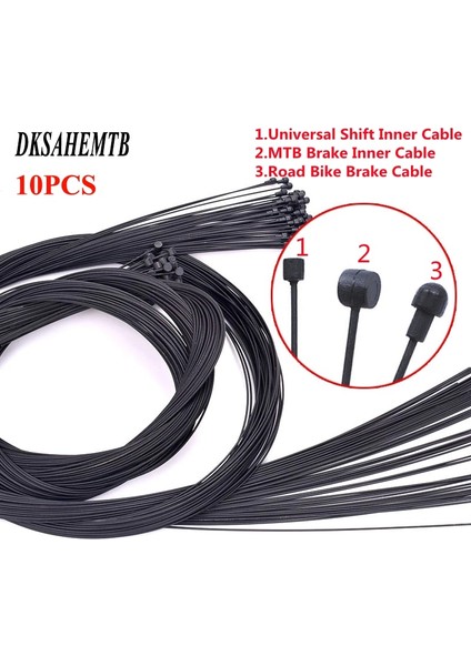 Yunjin Shop Mtb Ön Fren Hattı Stili Oated Vites Bisiklet Kablosu Mtb Yol Ön Arka Bisiklet Fren Hattı Attırıcı Hattı Çekirdek Tel Halat Bisiklet Aksesuarları (Yurt Dışından)