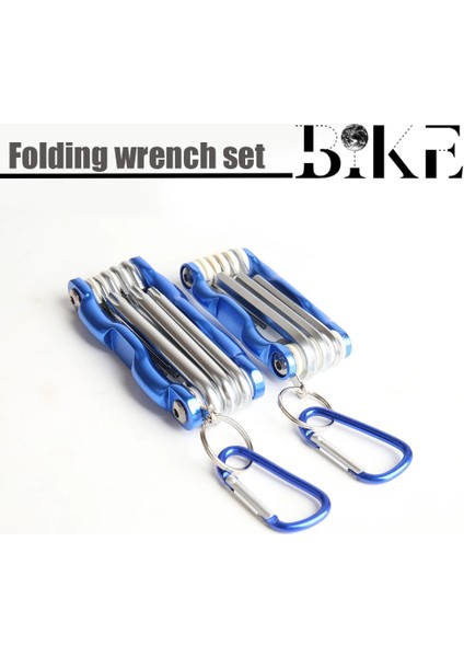 Yunjin Shop No.1 Tarzı Katlanır Taşınabilir Altıgen Anahtar Seti Metal Metrik Chave Torx Allen Anahtarı Altıgen Tornavida Anahtarları El Aleti Llave Altıgen Anahtar (Yurt Dışından)