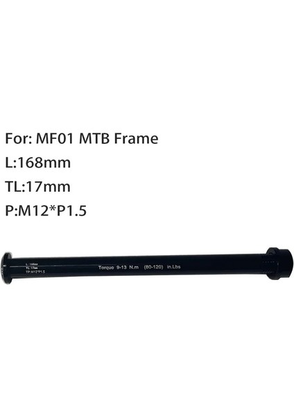 Yunjin Shop MF01 142 Stili Thru Aks Alüminyum Alaşımlı Dağ Bisikleti Bisiklet Arka Attırıcı Aks Bisiklet Parçaları (Yurt Dışından)