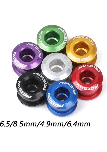 4 Adet Mor 6.5mm Tarzı Pcs Alaşım Bisiklet Tekerleği Mtb Aynakol Cıvatası Paslanmaz Çelik Krank Vidaları Aynakol Mürettebat Parçaları Dağ Bisikleti Aksesuarları (Yurt Dışından)