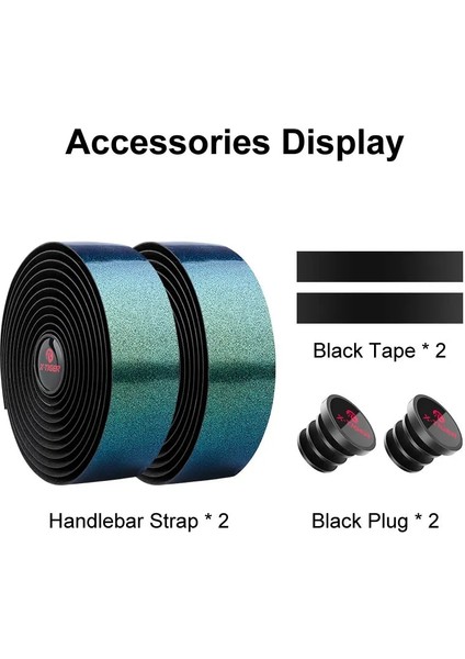 Yunjin Shop N-DCCD-0305 Stili X-Tıger Gidon Bandı Yol Bisikleti Kavrama Bisiklet Aksesuarları Bar Bandı Profesyonel Bisiklet Sönümleme Titreşim Önleyici Sargı Bar Bandı (Yurt Dışından) fırsatları