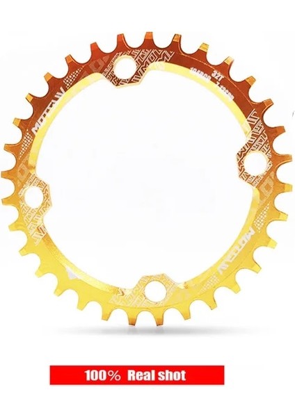Sarı Stil 36T Yuvarlak Dar Geniş Aynakol Mtb Dağ Bisikleti Bisiklet 104BCD Aynakol Diş Plakası Parçaları Bisiklet Aksesuarları (Yurt Dışından)