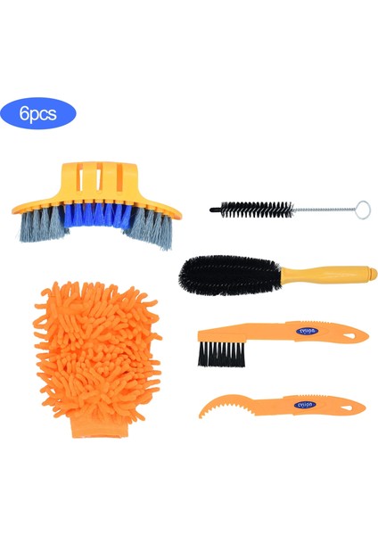 Yunjin Shop G Tarzı Bisiklet Temizleme Kiti Bisiklet Bisiklet Zinciri Temizleyici Scrubber Fırçalar Dağ Bisikleti Yıkama Aleti Seti Bisiklet Tamir Aletleri Aksesuarları (Yurt Dışından)