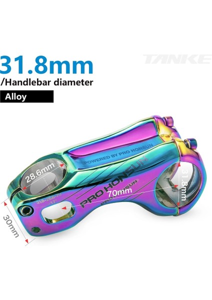 Yunjin Shop 073A 70 Renkli Stil Tanke Mtb Kök C Gidon Bisiklet Honsun Ultralight 0 Derece Yükseliş Fr Am Enduro Steerer Dağ Bisikleti Parçaları (Yurt Dışından)