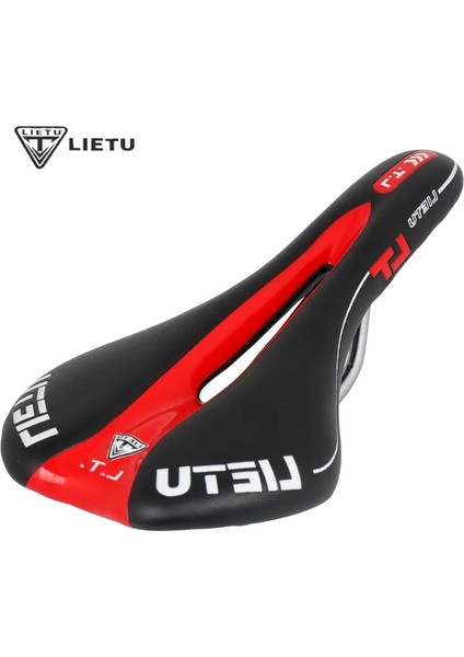 Yunjin Shop Beyaz Mavi Tarzı Lietu Yeni Bisiklet Eyer Ergonomik Mtb Yol Bisikleti Delikli Koltuk Köpük Yastıklı Pu Deri Doku Çelik Ray Döngüsü Aksesuarları (Yurt Dışından)
