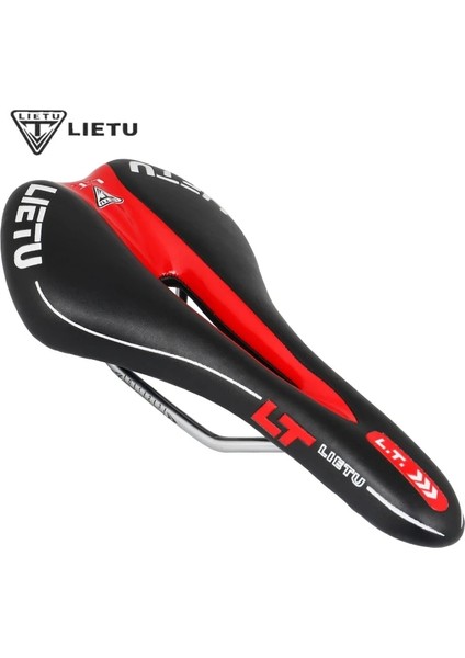 Yunjin Shop Beyaz Mavi Tarzı Lietu Yeni Bisiklet Eyer Ergonomik Mtb Yol Bisikleti Delikli Koltuk Köpük Yastıklı Pu Deri Doku Çelik Ray Döngüsü Aksesuarları (Yurt Dışından)