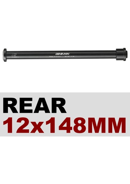 Yunjin Shop ARKA-12X148MM Tarzı Og-Evkın QR-004 Thru-Aks * P1.5 Mtb Disk Fren Eed Quick Release Için Ön Arka Bisiklet Şişleri (Yurt Dışından)