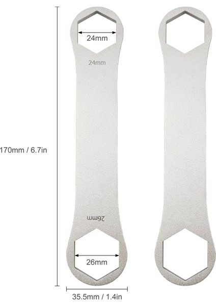 Yunjin Shop D Stili Bisiklet Süspansiyon Çatal Anahtarı Paslanmaz Çelik Bisiklet Üst Kapağı Anahtar Sökücü Aracı (Yurt Dışından)