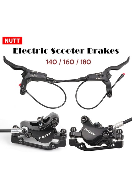 Yunjin Shop 160 Rotor Tek Stil Nutt Elektrikli Scooter Hidrolik Disk Fren Kapatma Hattı Tel, Hs1 Rotorlu, Sıfır 10X 11X Kugoo G1 E-Scooter Için (Yurt Dışından) fiyatları