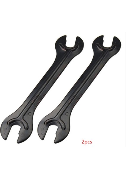 Yunjin Shop 2 Adet Onarım Aracı Taşınabilir Düzeltme Aksesuarları Hub Anahtarı Aks Anahtarı Bisiklet Esnek Koni Dayanıklı Aracı Çelik Kafa Açık Uçlu Bisiklet (Yurt Dışından)