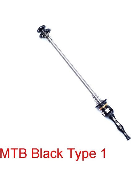 Yunjin Shop Mtb Siyah Tip1 Stili Titanyum Ti Şiş Qr Dağ Bisikletleri Hızlı Bırakma Şiş Kolu Mtb Bisiklet Bisiklet Hub Yol Bisikleti Hızlı Bırakma Mtb Parçaları (Yurt Dışından)