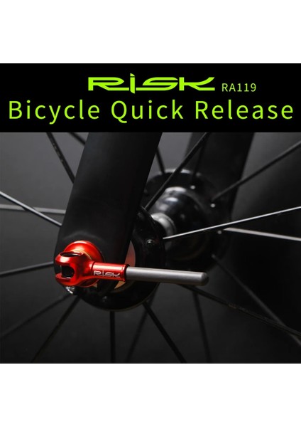 Yunjin Shop Mtb Kırmızı Tip1 Stili Titanyum Ti Şiş Qr Dağ Bisikletleri Hızlı Bırakma Şiş Kolu Mtb Bisiklet Bisiklet Hub Yol Bisikleti Hızlı Bırakma Mtb Parçaları (Yurt Dışından) modelleri