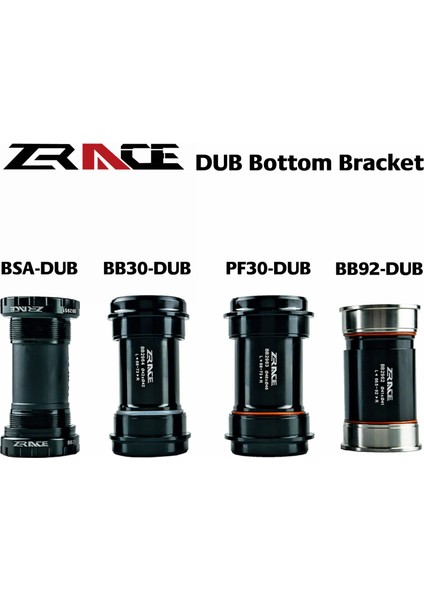 Yunjin Shop Dub-Ita Stili Zrace Dub Alt Braket, Dub Mtb Yol Krank, Dub Bsa, BB92, PF30, BB30, Ita Için Geleneksel Aletler BB29 ile Uyumlu (Yurt Dışından)