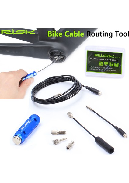1 Takım Stili Mtb Yol Bisikleti Için Rısk Bisiklet Dahili Kablo Yönlendirme Aracı Kitleri Karbon Çerçeve Shift Hidrolik Tel Değiştirici Kılavuzu Kurulum Aracı Seti (Yurt Dışından)