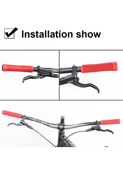 Yunjin Shop Pembe-1 Çift Kapak Stili Odi Silikon Mtb Grmmroad Bisiklet Sapları Kaymaz Şok Emici Gidon Kavrama Renkli Bar Uç Fişi Bisiklet Parçası (Yurt Dışından)