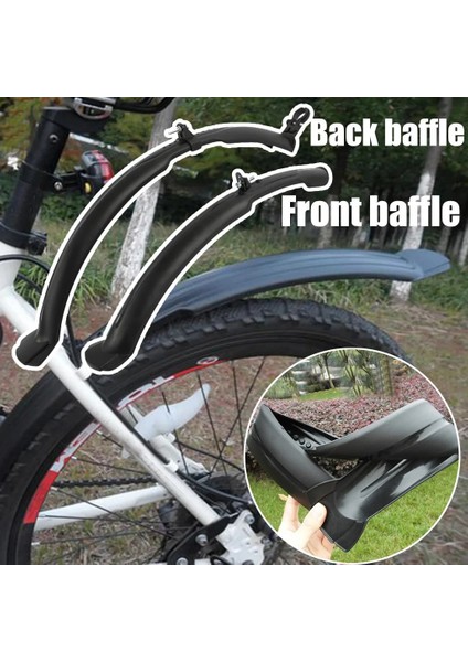 Yunjin Shop H Tarzı Çamurluk Kanatlar Bisiklet Çamurluk Sürme Mtb Aksesuarları Bisiklet Çamurluk Yol Ön Dağ Bisikleti Arka Defender Bisiklet Aksesuarları Par (Yurt Dışından) modelleri