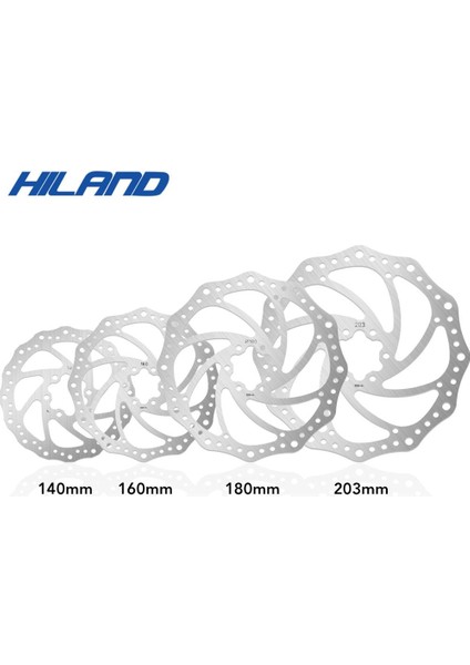 Yunjin Shop 006-180 Stili Mtb Dağ Yolu Cruiser Bisiklet Bisiklet Parçaları Için Hiland Inç Paslanmaz Çelik Rotor Disk Fren (Yurt Dışından) fiyatları