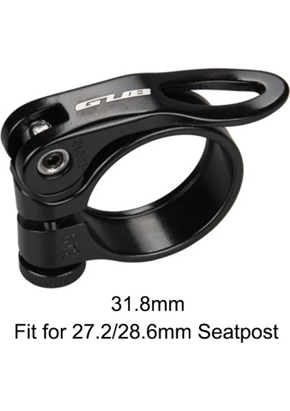 31,8 mm Siyah Stil Gub Bisiklet Koltuk Direği Kelepçesi Alüminyum Ultra Hafif Hızlı Bırakma Yol Bisikleti Mtb Dağ Bisikleti Koltuk Direği Koltuk Direği Kelepçesi (Yurt Dışından)