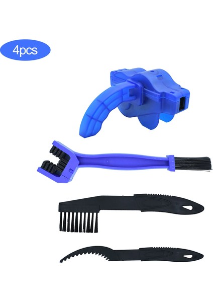 Yunjin Shop C Stili Bisiklet Temizleme Kiti Bisiklet Bisiklet Zinciri Temizleyici Scrubber Fırçalar Dağ Bisikleti Yıkama Aleti Seti Bisiklet Tamir Aletleri Aksesuarları (Yurt Dışından)