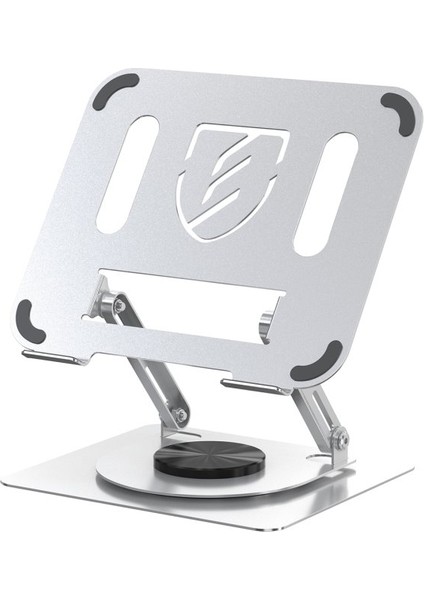 EH257 360° Döner Metal Laptop Standı – Ergonomik, Yükseklik & Açı Ayarlı