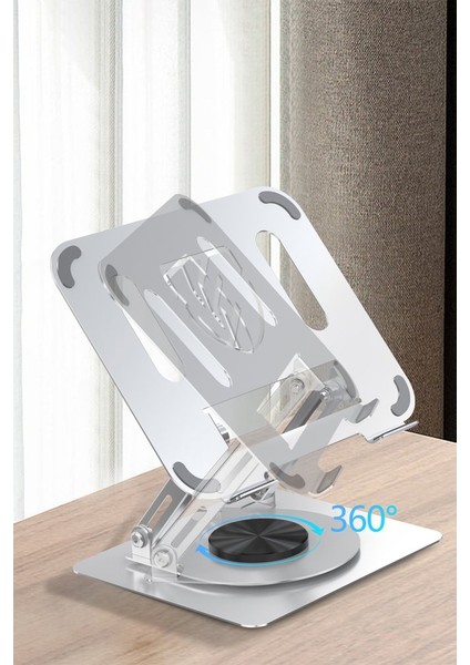 EH257 360° Döner Metal Laptop Standı – Ergonomik, Yükseklik & Açı Ayarlı fırsatları