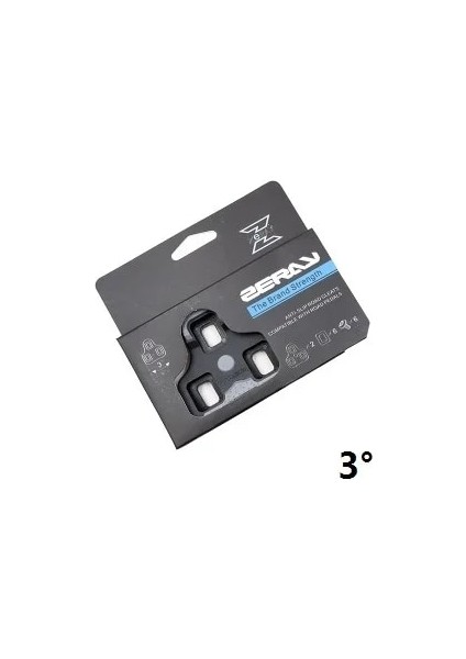 Yunjin Shop 3 Açı Tavsiye Edilen Stil Zeray Yol Pedalı Bisiklet Ayakkabıları Krampon Kendinden Kilitli Pedal Kaymaz Krampon Uyumlu Keo Yol Bisikleti Bisiklet Aksesuarları (Yurt Dışından)