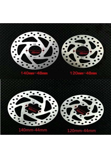 Yunjin Shop 44-160MM Gümüş Tarzı Açık Bisiklet Disk Fren Rotoru mm Elektrikli Scooter Fren Vidalı Rotorlar Kurulum Adım Sırası (Yurt Dışından) fiyatları