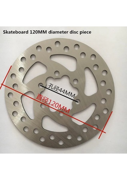 Yunjin Shop 44-160MM Gümüş Tarzı Açık Bisiklet Disk Fren Rotoru mm Elektrikli Scooter Fren Vidalı Rotorlar Kurulum Adım Sırası (Yurt Dışından) indirimleri